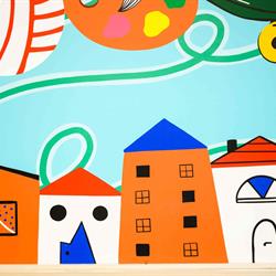 Partial Detail of Window to Our Worlds - Part 1